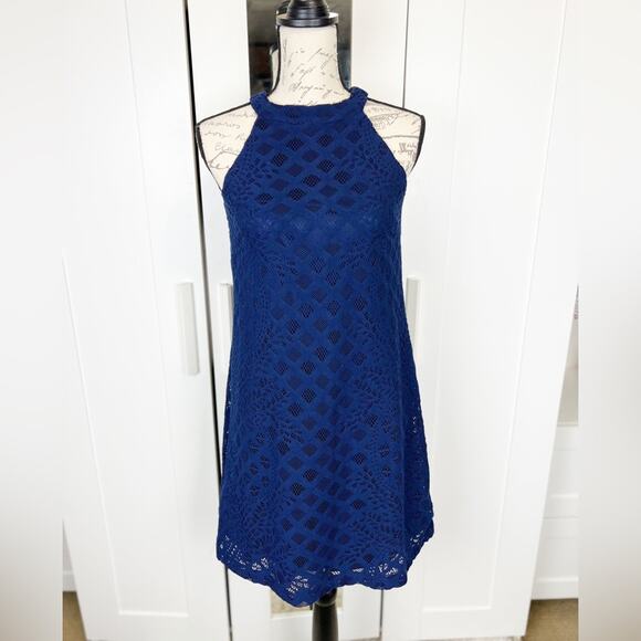 Lilly Pulitzer Rayanne True Navy Shift Dress Size XS - Picture 5 of 15